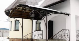 Навесы из металла над крыльцом Сургут, цена от 1890 руб.