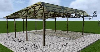 Проектирование навеса Сургут, цена от 2400 руб.